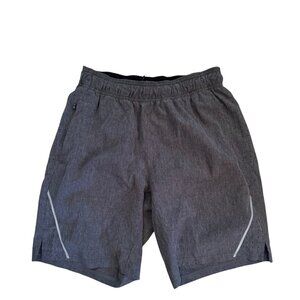 ID Ideolog Men's Gray Lined Athletic Shorts Size S